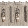 Embellished bullion Fringe 12 cm Duchesse - Houlès