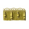 Embellished bullion Fringe 85 mm Scarlett - Houlès
