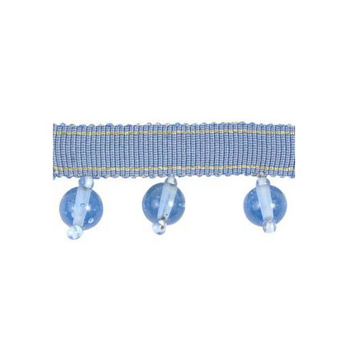 Beaded fringe 32 mm Opaline  - Houlès