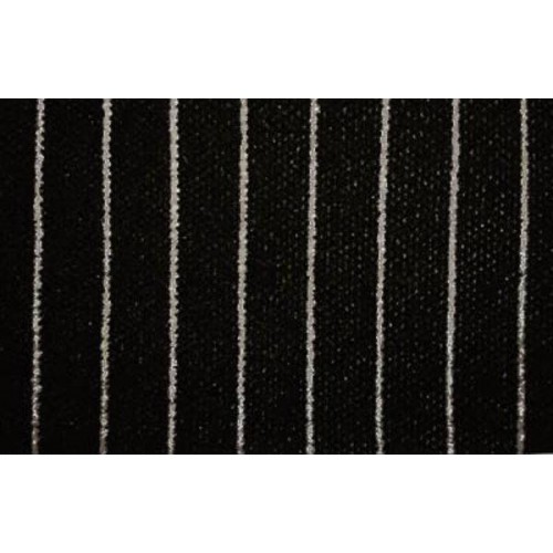 Tissu d'origine Nadelstreifen Porsche - Noir / Blanc