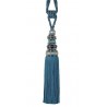 Embrasse 1 gland 43.5 cm collection Duchesse - Houlès coloris 35002/9600 bleu roy