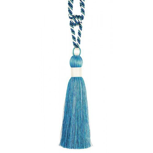 Embrasse 1 gland collection Naomi - Houlès coloris 35716/9600 turquoise
