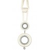Embrasse anneaux collection Twiggy - Houlès coloris 35286/9010 blanc