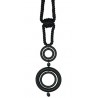 Embrasse anneaux collection Twiggy - Houlès coloris 35286/9900 noir