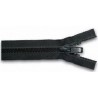Fermeture éclair YKK séparable double tirette chaine 10 mm noire longueur 60 cm