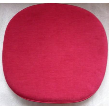 Cover seat cushion Knoll ® Saarinen Tulip chair on velvet Casal Amara Pivoine color