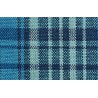 Tissu d'origine Madras Porsche - Bleu