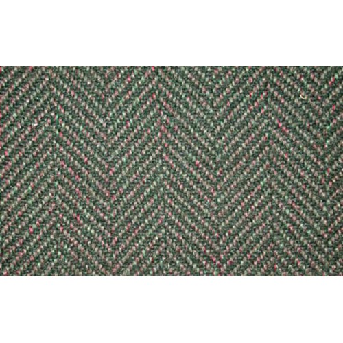 Tissu chevron d'origine pour AUDI 80 et AUDI 100 coloris Vert