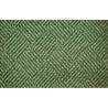 Genuine stripes fabric for Audi 80 Green color