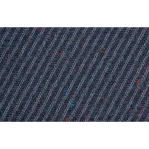 Tissu rayures diagonales d'origine pour AUDI 80 et AUDI 100 coloris Bleu foncé