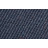 Tissu rayures diagonales d'origine pour AUDI 80 et AUDI 100 coloris Bleu foncé