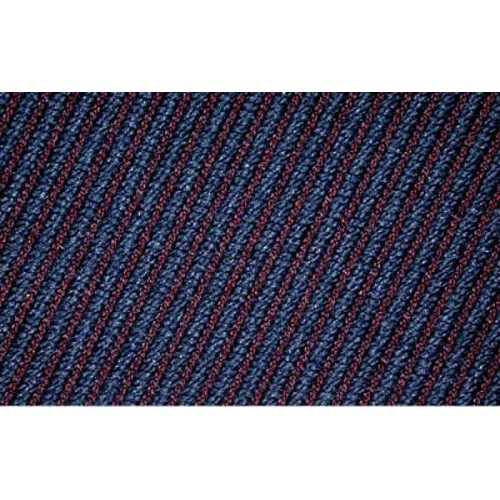 Genuine diagonal stripes fabric for AUDI 80 et AUDI 100 Red color