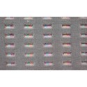 Genuine velvet grey fabric for Audi 80