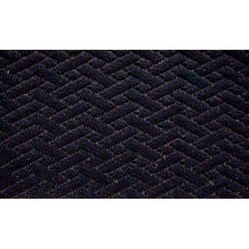 Genuine black braided velvet fabric for Audi 80