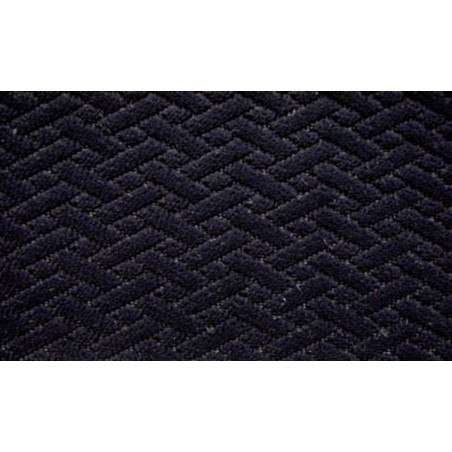 Genuine black braided velvet fabric for Audi 80 1991