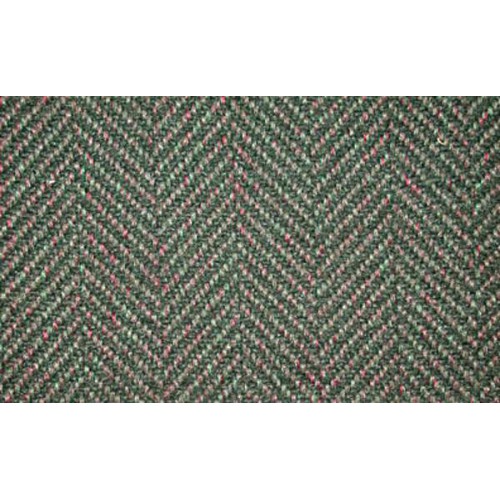 Tissu chevron d'origine pour AUDI 80 et AUDI 100 coloris Vert