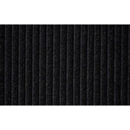Sample for Genuine Perlon Rippe black ribbed fabric for Porsche cars