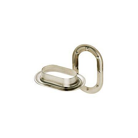 Œillet ovale inox 42 x 22 mm - Miederhoff
