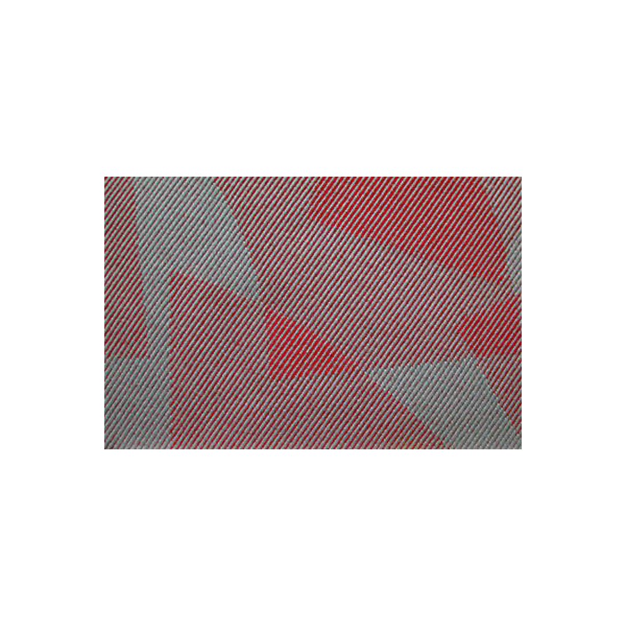 Tissu Samba pour Mercedes Viano Fun coloris rouge Tissu Samba pour Mercedes Viano Fun coloris rouge