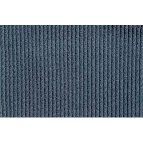 Tissu d'origine velours rayé pour Volkswagen Coccinelle Karmann Ghia coloris bleu