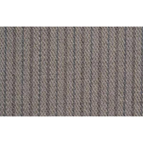 Tissu plat à rayures pour Volkswagen Coccinelle coloris beige foncé