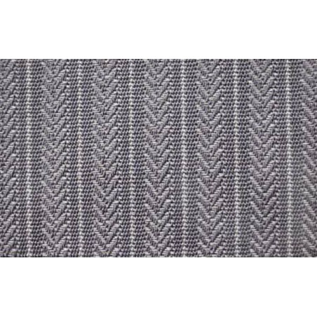 Tissu d'origine à chevrons pour Volkswagen Coccinelle coloris gris