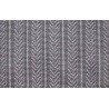 Tissu d'origine à chevrons pour Volkswagen Coccinelle coloris gris