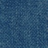 Tissu velours plat Amara Non feu M1 Casal coloris indigo
