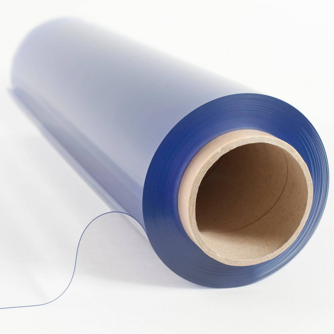 Rouleau plastique adhésif PVC transparent 1m x 5m 60 microns