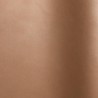 Peau de cuir de bovin lisse avec surface perlée Luxury coloris fauve