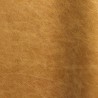 Peau de cuir de taureau corrigé effet vieilli Pista coloris caramel