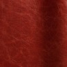 Bull's leather corrected aged effect Pista claret color