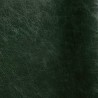 Bull's leather corrected aged effect Pista forest color