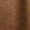 Bovine leather corrected aged effect Etna brown color