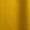 Peau de cuir de bœuf semi aniline effet brillant Mélis coloris tournesol