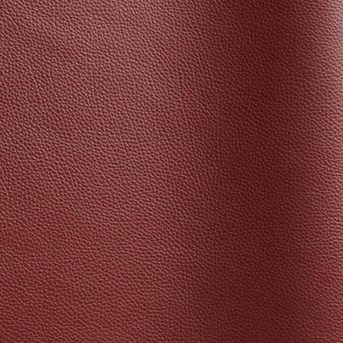 Beef leather pigmented Tango bordeaux color
