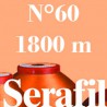 Boite de 5 cônes de fil à coudre Serafil n°60 bobine de 1800 ml