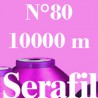 Box of 4 Sewing thread Serafil n°80 spool of 10000 ml