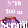 Boite de 5 cônes de fil à coudre Serafil n°10 bobine de 300 ml