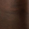 Peau de cuir de bovin pigmenté Rub-off coloris marron
