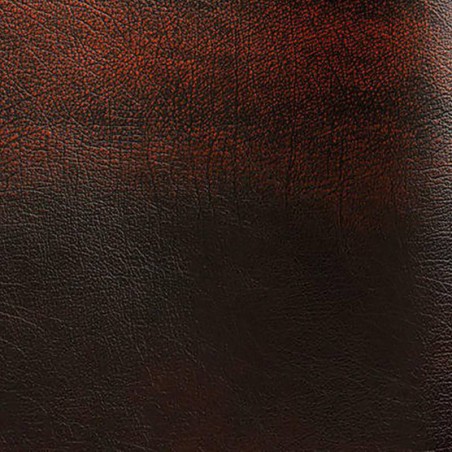 Peau de cuir de bovin pigmenté Rub-off coloris rouille