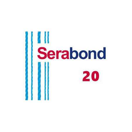 Box of 6 Sewing thread Serabond n°20 spool of 1600 ml