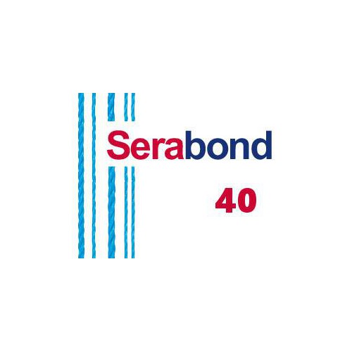 Box of 6 Sewing thread Serabond n°40 spool of 4000 ml