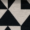 Jacquard Cubisme Fabric - Chanée Ducrocq Deschemaker - Charbon 103956