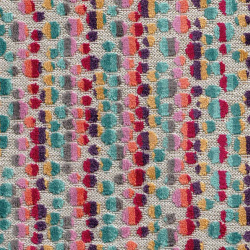 Velvet Fabric Colombia Chanée Ducrocq Deschemaker - Multicolor 104005