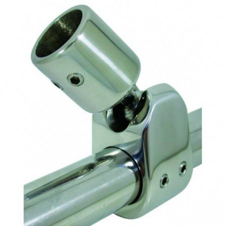  Stainless steel ball-and-socket fixing with pin