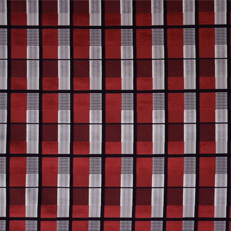 Tissu velours à carreaux Soprano - Casal