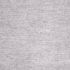 Tissu uni chenille Niamey Casal - Argent 16500/60