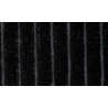 Tissu d'origine velours rayé pour BMW Série 7 coloris noir