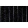 Tissu d'origine velours rayé pour BMW Série 7 coloris noir